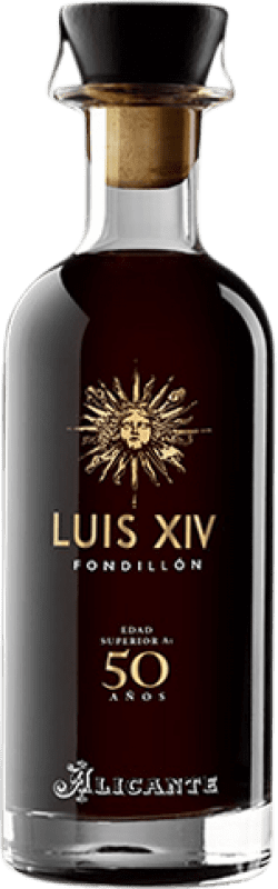 302,95 € Free Shipping | Sweet wine Toneles Centenarios Luis XIV Fondillón D.O. Alicante Valencian Community Spain Monastrell 50 Years Medium Bottle 50 cl