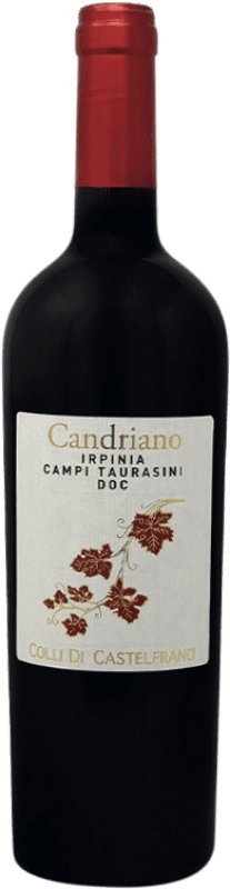 23,95 € 免费送货 | 红酒 Colli di Castelfranci Candriano I.G.T. Irpinia Campi Taurasini 意大利 Aglianico 瓶子 75 cl