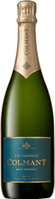 47,95 € 免费送货 | 白起泡酒 Colmant Cap Classique 香槟 预订 I.G. Franschhoek 南非 Pinot Black, Chardonnay 瓶子 75 cl