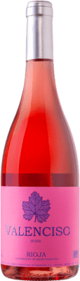 22,95 € Kostenloser Versand | Rosé-Wein Valenciso Rosado D.O.Ca. Rioja La Rioja Spanien Tempranillo Flasche 75 cl