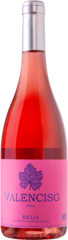 17,95 € Free Shipping | Rosé Wine Valenciso D.O.Ca. Rioja The Rioja Spain Tempranillo Bottle 75 cl