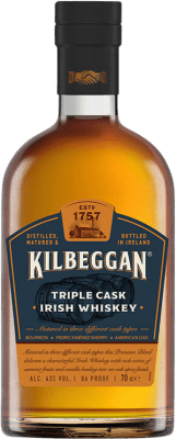 54,95 € Spedizione Gratuita | Whisky Single Malt Kilbeggan Triple Cask Irlanda Bottiglia 70 cl