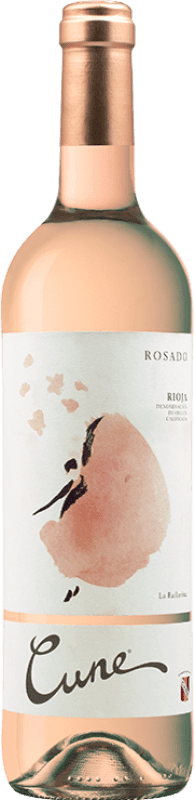 9,95 € Kostenloser Versand | Roséwein Norte de España - CVNE La Bailarina Rosado D.O.Ca. Rioja La Rioja Spanien Tempranillo, Grenache, Viura Flasche 75 cl