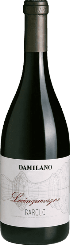 96,95 € Бесплатная доставка | Красное вино Damilano Lecinquevigne D.O.C.G. Barolo Италия Nebbiolo бутылка 75 cl