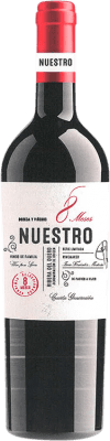 12,95 € Envio grátis | Vinho tinto Díaz Bayo Nuestro 8 Meses D.O. Ribera del Duero Castela e Leão Espanha Tempranillo Garrafa 75 cl