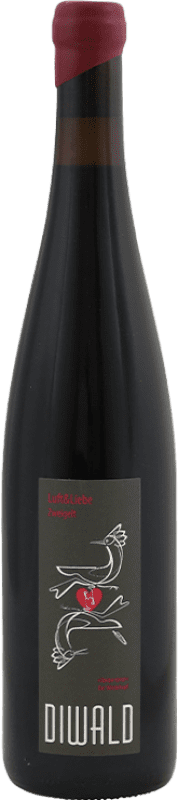 25,95 € Бесплатная доставка | Красное вино Diwald Luft & Liebe Natural Wine D.A.C. Vulkanland Steiermark Австрия Zweigelt бутылка 75 cl