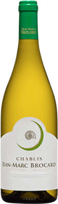 22,95 € Envío gratis | Vino Blanco Jean-Marc Brocard A.O.C. Chablis Francia Chardonnay 75 cl