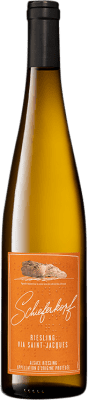 24,95 € Envío gratis | Vino blanco Domaine Schieferkopf Via Saint Jacques A.O.C. Alsace Alsace Francia Riesling Botella 75 cl