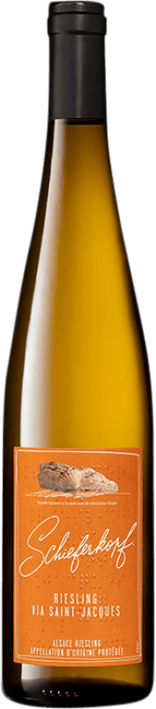 24,95 € Spedizione Gratuita | Vino bianco Domaine Schieferkopf Via Saint Jacques A.O.C. Alsace Alsazia Francia Riesling Bottiglia 75 cl