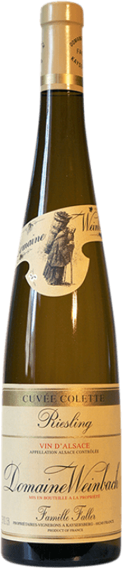 49,95 € Бесплатная доставка | Белое вино Weinbach Cuvée Colette A.O.C. Alsace Эльзас Франция Riesling бутылка 75 cl