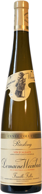 65,95 € Envío gratis | Vino blanco Domaine Weinbach Cuvée Colette A.O.C. Alsace Alsace Francia Riesling Botella 75 cl