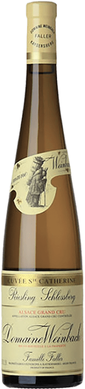 129,95 € Kostenloser Versand | Weißwein Weinbach Schlossberg Cuvée Sainte Catherine A.O.C. Alsace Grand Cru Elsass Frankreich Riesling Flasche 75 cl