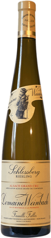 75,95 € Бесплатная доставка | Белое вино Weinbach Schlossberg A.O.C. Alsace Grand Cru Эльзас Франция Riesling бутылка 75 cl