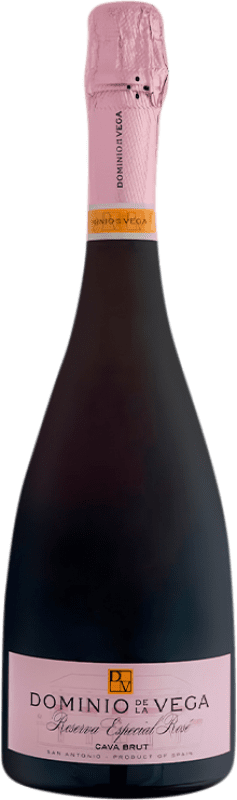 24,95 € Бесплатная доставка | Розовое вино Dominio de la Vega Особый, Rosé — Розе Резерва D.O. Cava Каталония Испания Pinot Noir — Пино Нуар Бутылка 75 cl