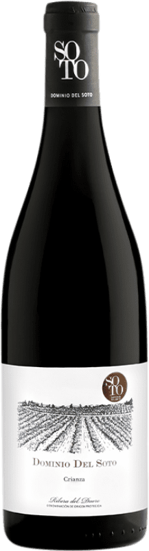 19,95 € 免费送货 | 红酒 Dominio del Soto 岁 D.O. Ribera del Duero 卡斯蒂利亚莱昂 西班牙 Tempranillo 瓶子 75 cl