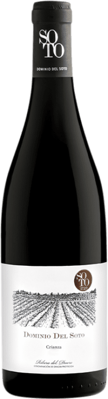 19,95 € Envío gratis | Vino Tinto Dominio del Soto Crianza D.O. Ribera del Duero Castilla y León España Tempranillo 75 cl