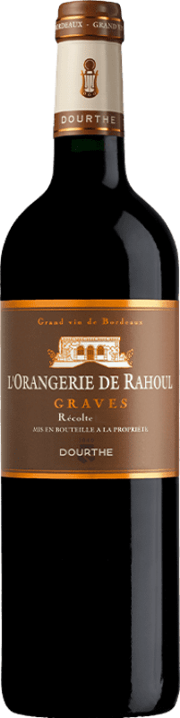 17,95 € Kostenloser Versand | Rotwein Dourthe Orangerie de Rahoul A.O.C. Graves Frankreich Merlot, Cabernet Sauvignon, Petit Verdot Flasche 75 cl