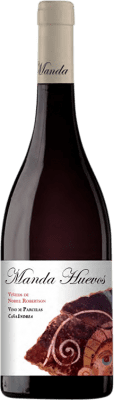24,95 € Envío gratis | Vino tinto El Escocés Volante Manda Huevos Caña Andrea España Garnacha, Bobal, Garnacha Blanca, Moristel Botella 75 cl