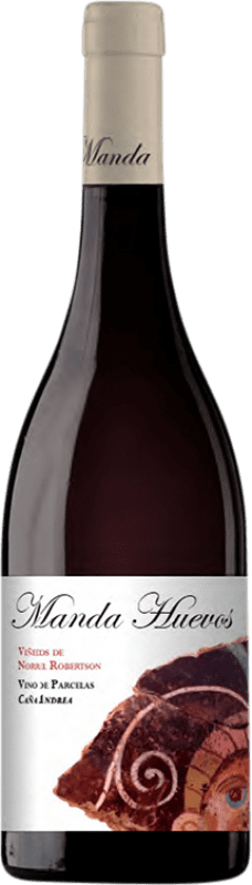 24,95 € Envío gratis | Vino tinto El Escocés Volante Manda Huevos Caña Andrea España Garnacha, Bobal, Garnacha Blanca, Moristel Botella 75 cl