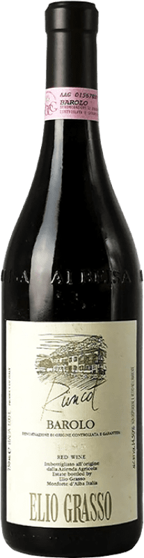 329,95 € Envío gratis | Vino tinto Elio Grasso Rüncot Reserva D.O.C.G. Barolo Italia Nebbiolo Botella 75 cl