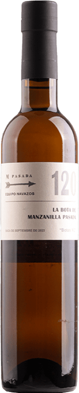 78,95 € 免费送货 | 强化酒 Equipo Navazos La Bota de Manzanilla Pasada 120 Botas No D.O. Manzanilla-Sanlúcar de Barrameda 安达卢西亚 西班牙 Palomino Fino 瓶子 Medium 50 cl