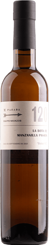 78,95 € Envío gratis | Vino Generoso Fortificado Equipo Navazos La Bota Nº 120 Bota NO Pasada D.O. Manzanilla-Sanlúcar de Barrameda Andalucía España Palomino Fino Botella Medium 50 cl