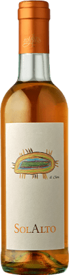 29,95 € Kostenloser Versand | Süßer Wein Le Pupille Solalto I.G.T. Toscana Toskana Italien Sauvignon Weiß, Gewürztraminer, Sémillon Halbe Flasche 37 cl