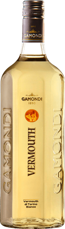 16,95 € Envío gratis | Vermut Gamondi Torino Bianco D.O.C. Piedmont Piemonte Italia Botella 1 L