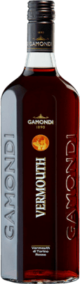 18,95 € Envio grátis | Vermute Gamondi Torino Rosso D.O.C. Piedmont Piemonte Itália Garrafa 1 L