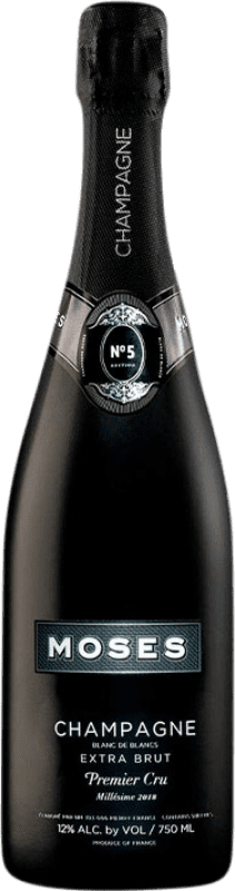 109,95 € 送料無料 | 白スパークリングワイン Habla Moses Nº 5 Edition Millésimé A.O.C. Champagne シャンパン フランス Chardonnay ボトル 75 cl