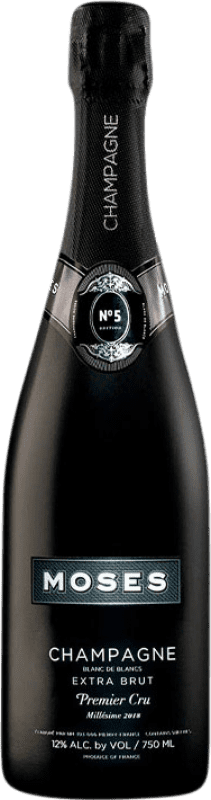 99,95 € Envoi gratuit | Vin Mousseux Blanc Habla Moses Nº 5 Millésimé, Édition Limitée A.O.C. Champagne Champagne France Chardonnay Bouteille 75 cl