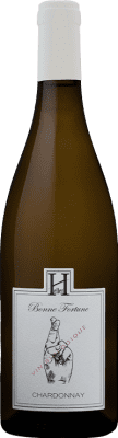 10,95 € Spedizione Gratuita | Vino Bianco Heller Bonne Fortune Francia Chardonnay 75 cl