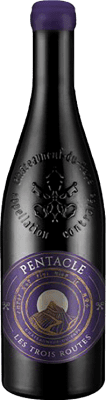 51,95 € 送料無料 | 赤ワイン Heller Pentacle Les Trois Routes A.O.C. Châteauneuf-du-Pape フランス Garnacha — グルナッシュ, Cinsault — サンソー 75 cl