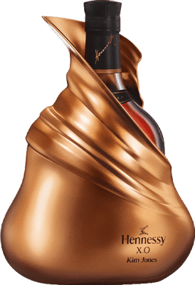 365,95 € Kostenloser Versand | Cognac Hennessy XO Édition Kim Jones A.O.C. Cognac Frankreich Flasche 70 cl