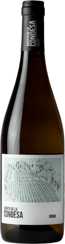 14,95 € Бесплатная доставка | Белое вино Huerto de la Condesa D.O. Sierras de Málaga Андалусия Испания Viognier — Вионье, Pedro Ximénez, Sauvignon — Совиньон, Moscatel — Мускат Бутылка 75 cl