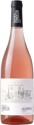 15,95 € 免费送货 | 玫瑰酒 Huerto de la Condesa Los Cipreses Rosado D.O. Sierras de Málaga 安达卢西亚 西班牙 Grenache 瓶子 75 cl