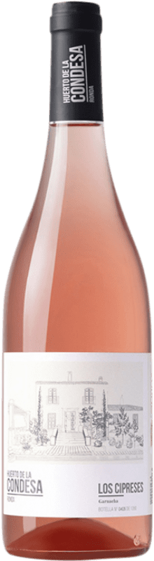 24,95 € Free Shipping | Rosé Wine Huerto de la Condesa Los Cipreses D.O. Sierras de Málaga Andalusia Spain Garnacha — Grenache Bottle 75 cl