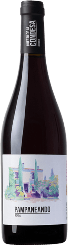 18,95 € Free Shipping | Red Wine Huerto de la Condesa Pampaneando D.O. Sierras de Málaga Andalusia Spain Garnacha — Grenache, Monastrell Bottle 75 cl