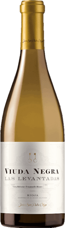 12,95 € Free Shipping | White Wine Javier San Pedro Viuda Negra Las Levantadas D.O.Ca. Rioja The Rioja Spain Tempranillo, Viura, Malvasia Bottle 75 cl