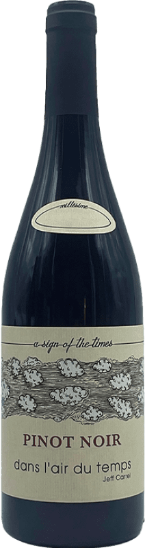 12,95 € Free Shipping | Red wine Jeff Carrel Dans l'Air du Temps France Pinot Black Bottle 75 cl