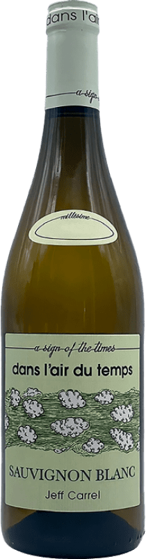 8,95 € Бесплатная доставка | Белое вино Jeff Carrel Dans l'Air du Temps Франция Sauvignon — Совиньон 75 cl
