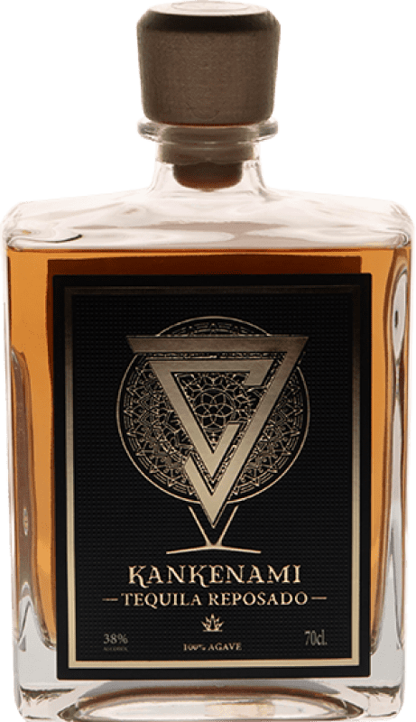 87,95 € Kostenloser Versand | Tequila Kankenami by Jordi Cruz Agave 100 Reposado Mexiko Flasche 70 cl