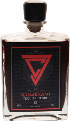 93,95 € Free Shipping | Tequila Kankenami by Jordi Cruz Agave 100 Negro Reposado Mexico Bottle 70 cl