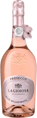 19,95 € 送料無料 | ロゼのスパークリングワイン La Gioiosa Rosé — ロゼ D.O.C. Prosecco イタリア Pinot Noir — ピノ・ノワール, Glera — グレラ 75 cl