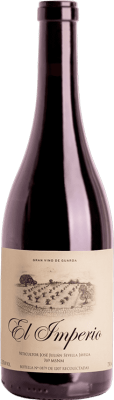 39,95 € 免费送货 | 红酒 Las Calzadas El Imperio D.O. Ribera del Júcar 西班牙 Grenache Tintorera, Bobal, Rojal, Cojón de Gato 瓶子 75 cl