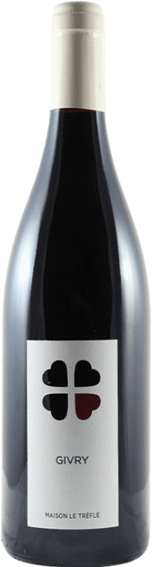 39,95 € Free Shipping | Red wine Le Tréfle A.O.C. Givry France Pinot Black Bottle 75 cl