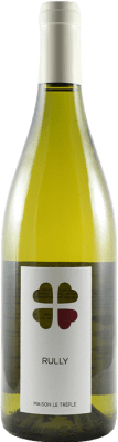44,95 € Envío gratis | Vino Blanco Le Tréfle A.O.C. Rully Francia Chardonnay 75 cl