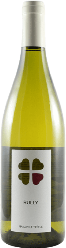 42,95 € Бесплатная доставка | Белое вино Le Tréfle A.O.C. Rully Франция Chardonnay бутылка 75 cl