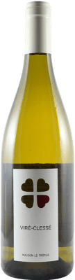 34,95 € Envio grátis | Vinho branco Le Tréfle Viré-Clessé França Chardonnay Garrafa 75 cl