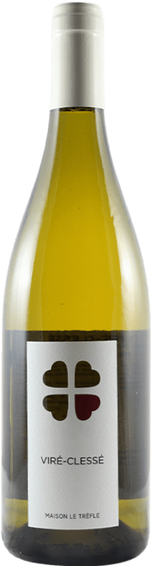 34,95 € Spedizione Gratuita | Vino bianco Le Tréfle Viré-Clessé Francia Chardonnay Bottiglia 75 cl